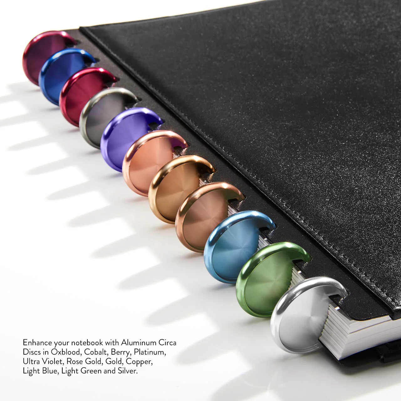 Aluminum Circa Notebook Discs (set of 11) - Image 5