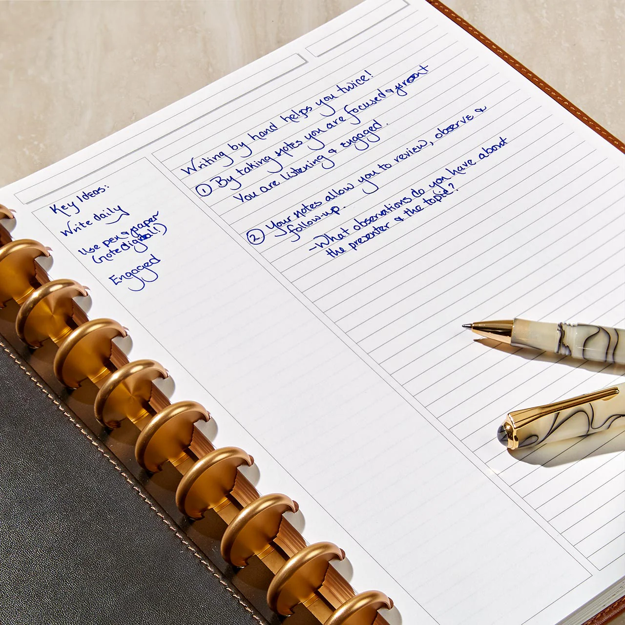 Circa Annotation 1/4" Ruled Discbound Refill (300 sheets) - Image 2